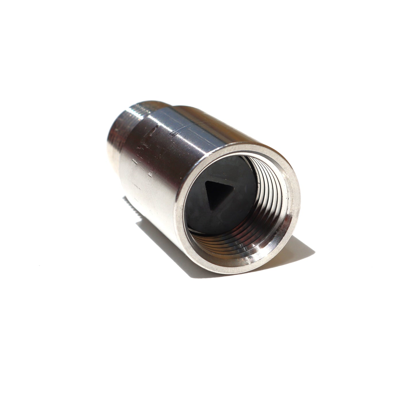 MagSert Shower Extender with the MagSert insert seated inside